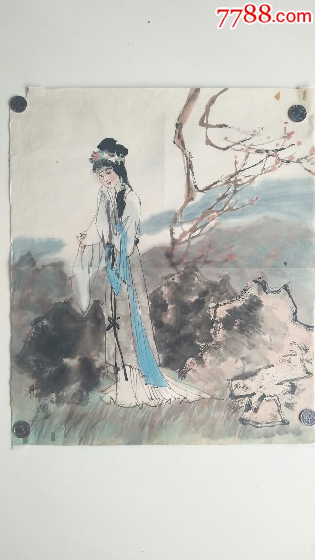 天津聊斋,封面原稿两副,阿英,青梅