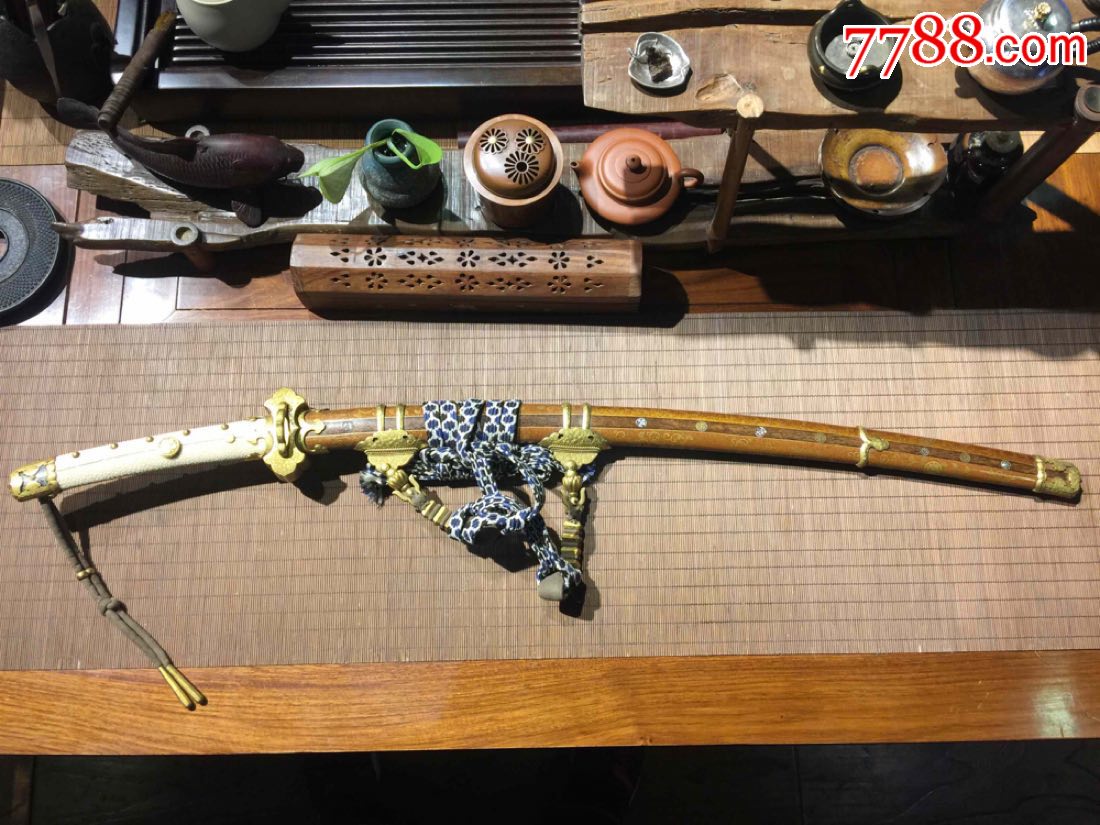 宗次剑梅钵家纹日本战国时期古兵器实物与图片