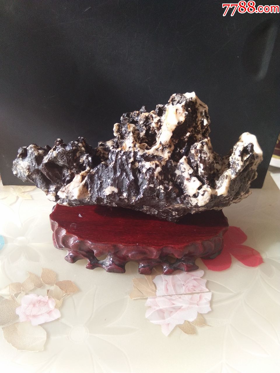 玉化风凌石假山盆景