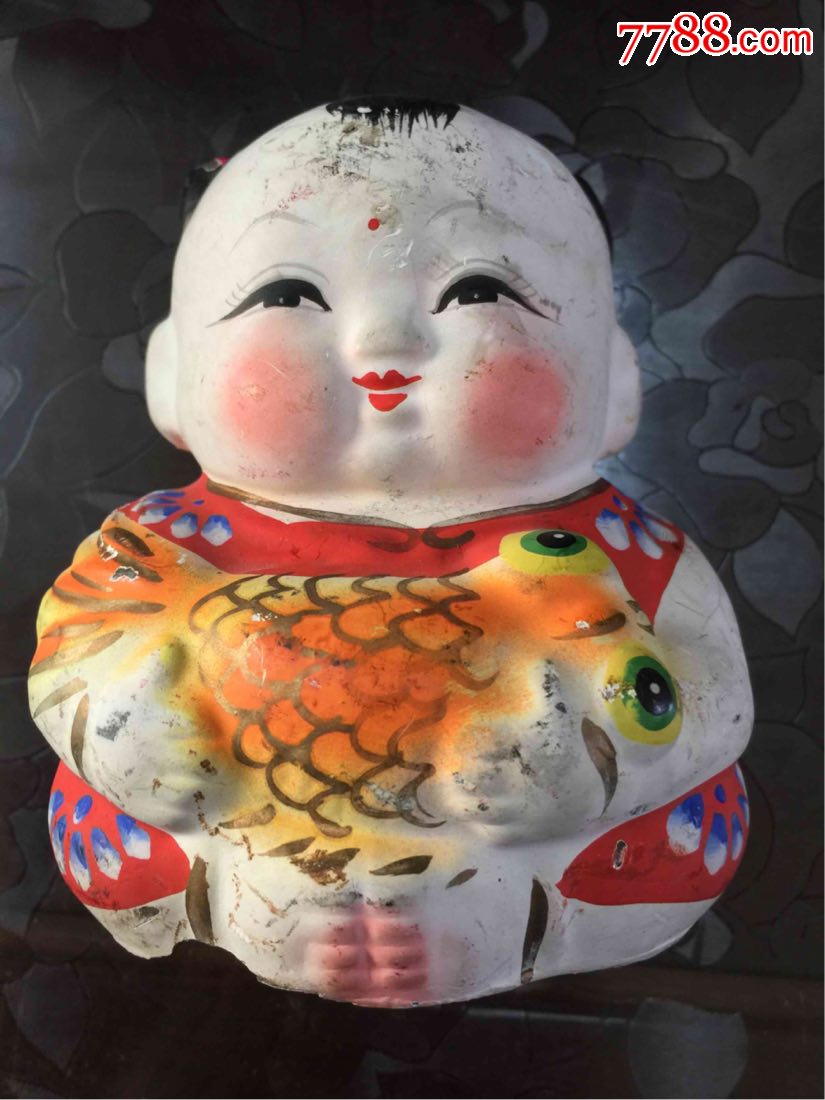 名人制作的年年有余福娃,泥人张/泥塑_第1张_7788泥人张