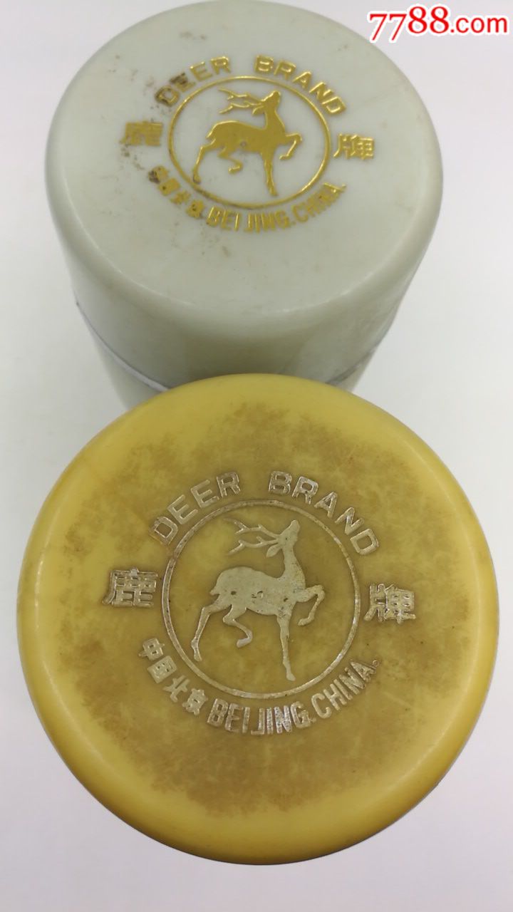 鹿牌保温杯手绘图案一对_茶杯/茶盅/茶盏_诺友斋【7788钟表收藏】