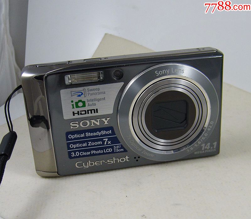 sony/索尼dsc-w370--1400万像素-7x光变-小长焦数码相机