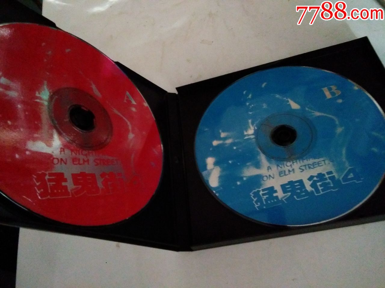 老音像店的碟,正宗猛鬼街4造梦者,外国大片,中