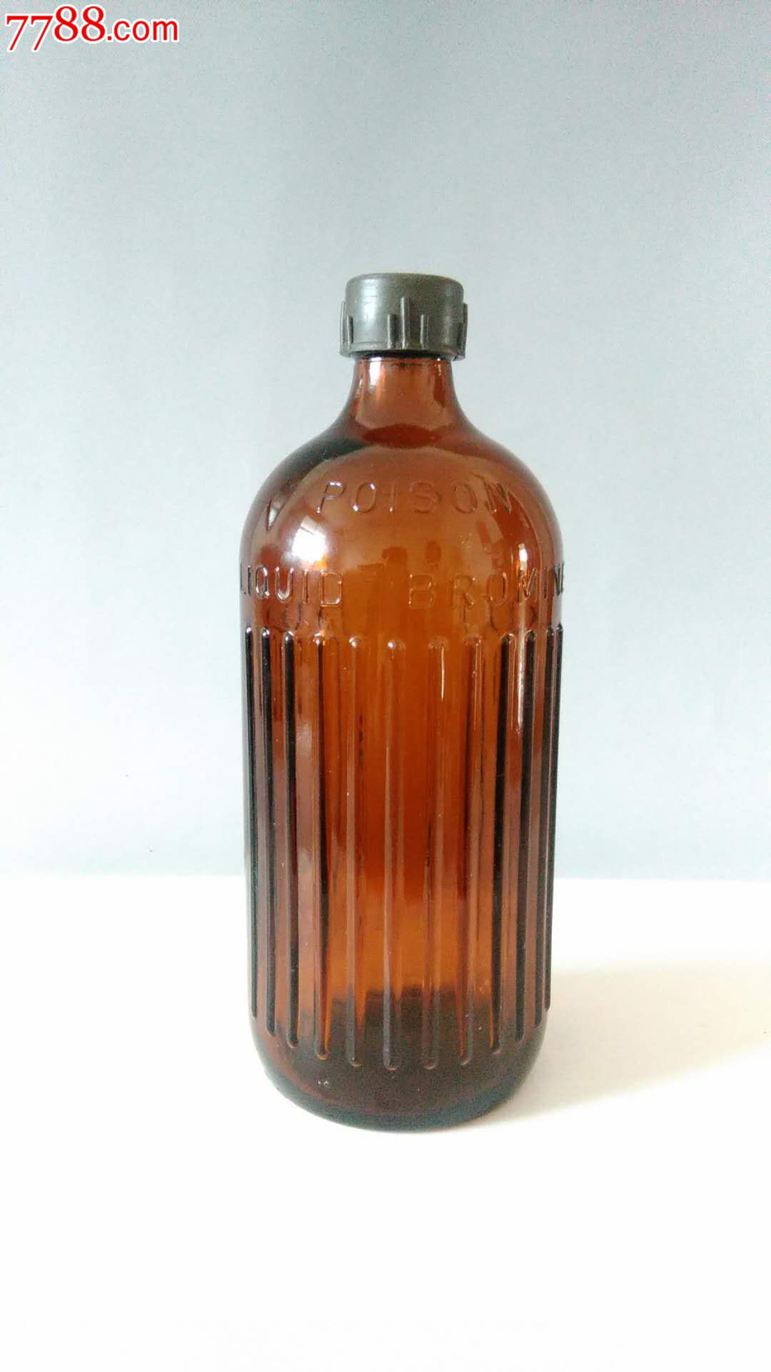 民国西洋造大玻璃药瓶(空瓶)_老药瓶子_收藏行情_回收价格_7788小全张