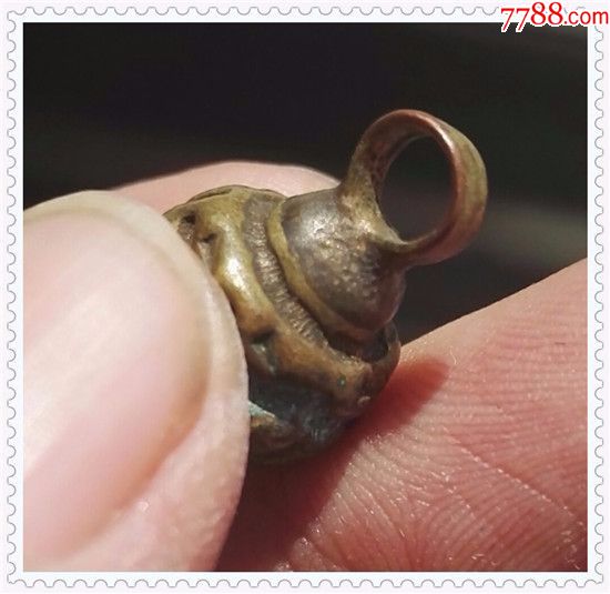 黄甲传胪图案老铜扣子