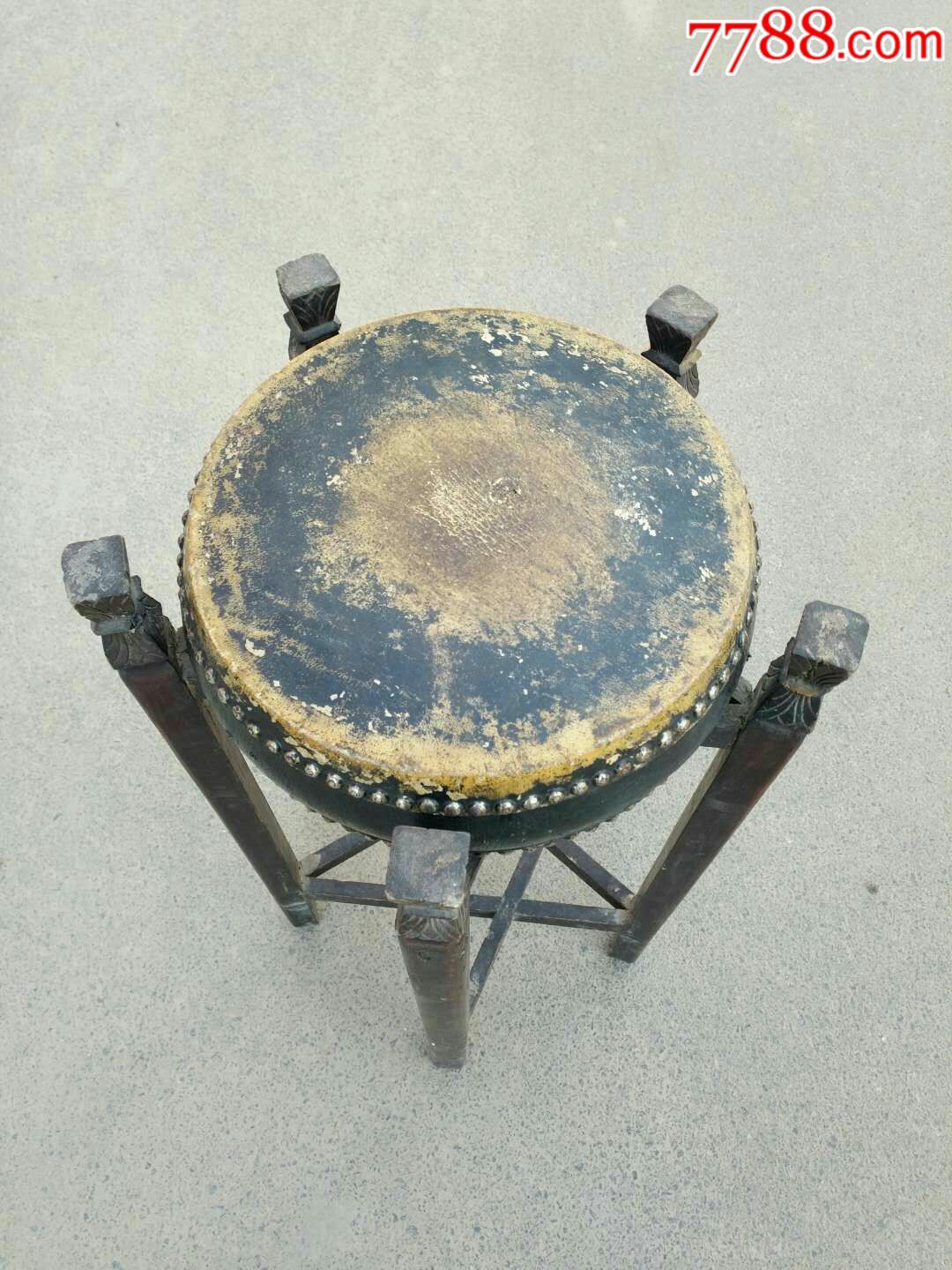 民间说大鼓书鼓,架一套