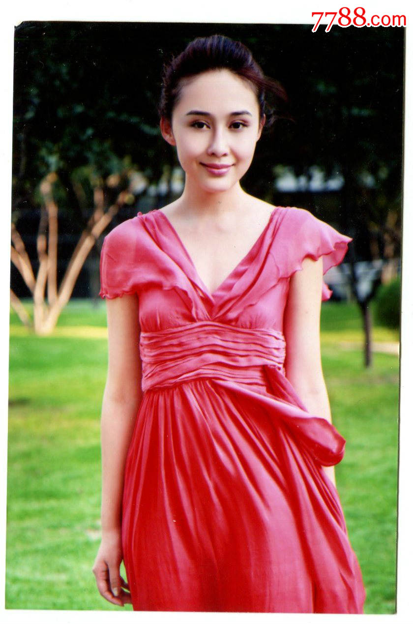 明星照片著名美女演员陈美行曾演楚留香新传搜神记原照