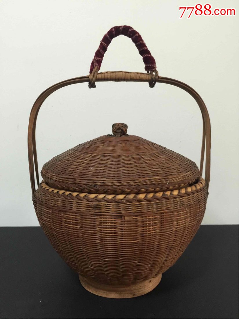 5060年代竹编筐