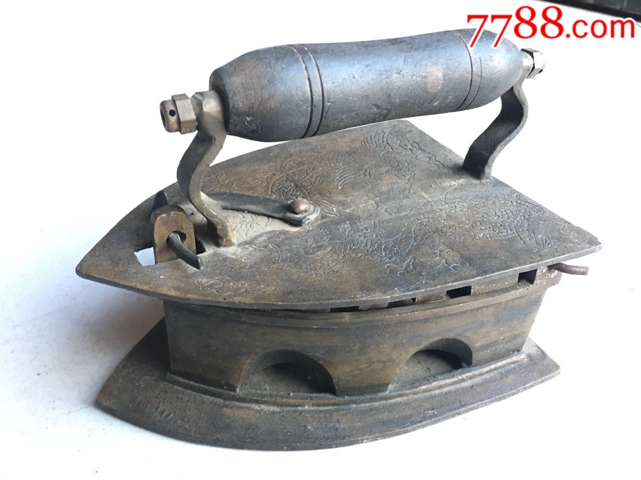 民国时期铜熨斗烫斗_价格880元【广通老家具古玩】_第1张_7788收藏