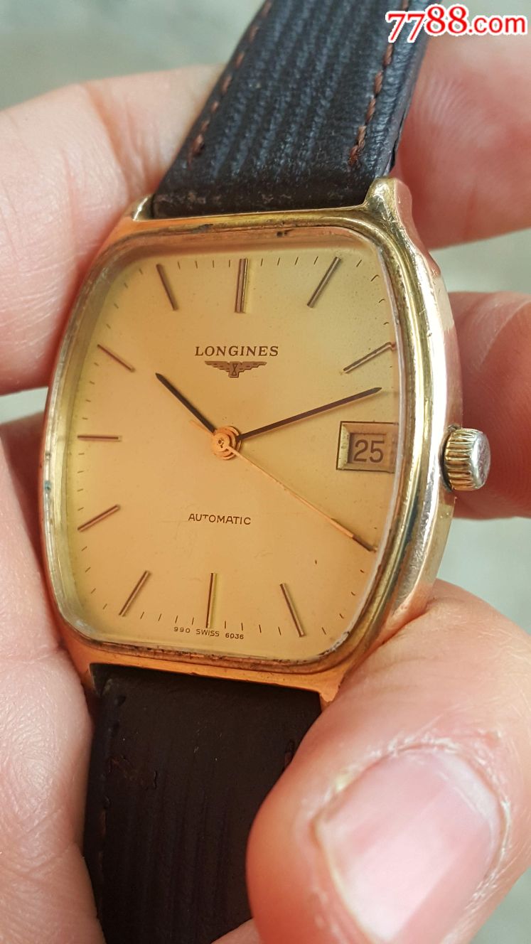 超薄稀少款包金浪琴990-se57927362-手表/腕表-零售-7788收藏__中国