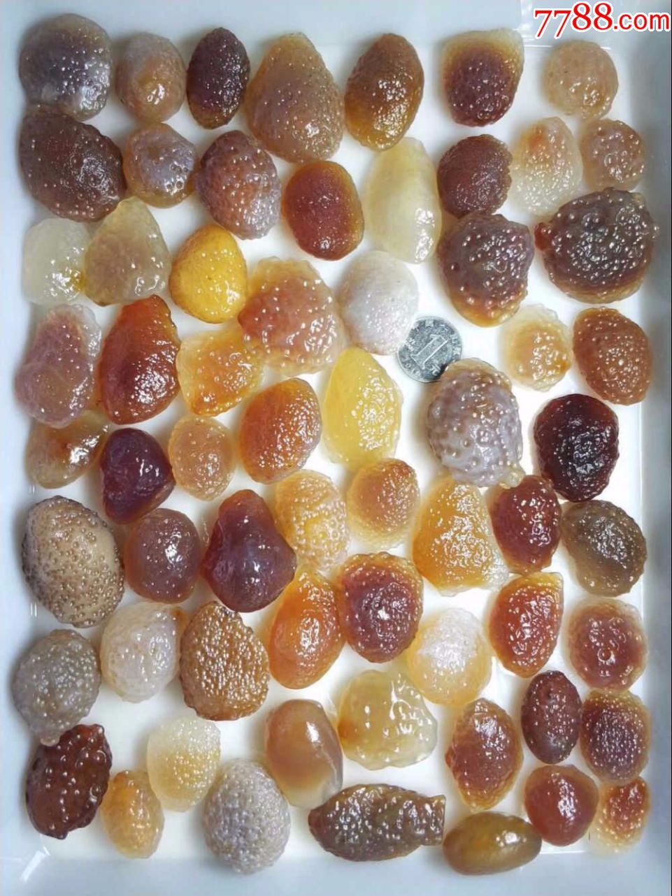 精品糖心玛瑙【雕刻料只做精品】_其他玉石/玉器_阿拉善彩玉【7788