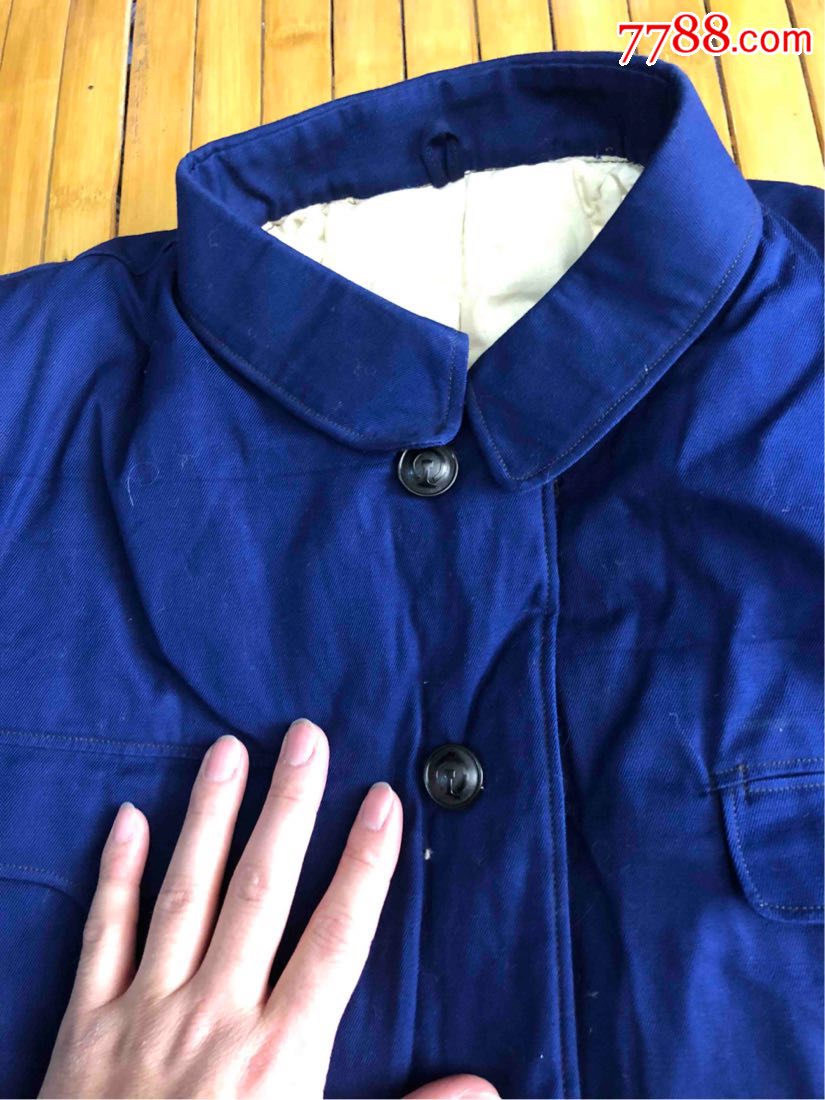 全新库存老式铁路中山装棉袄