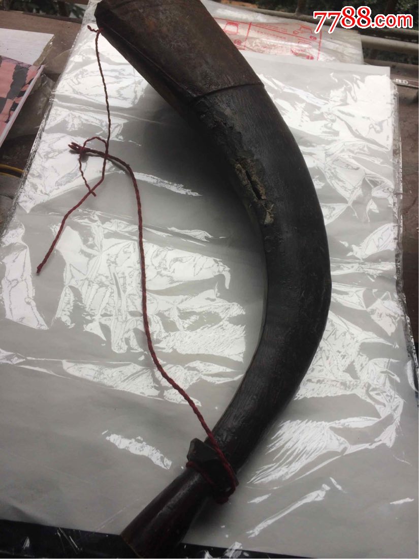 清代道教法器-龙角