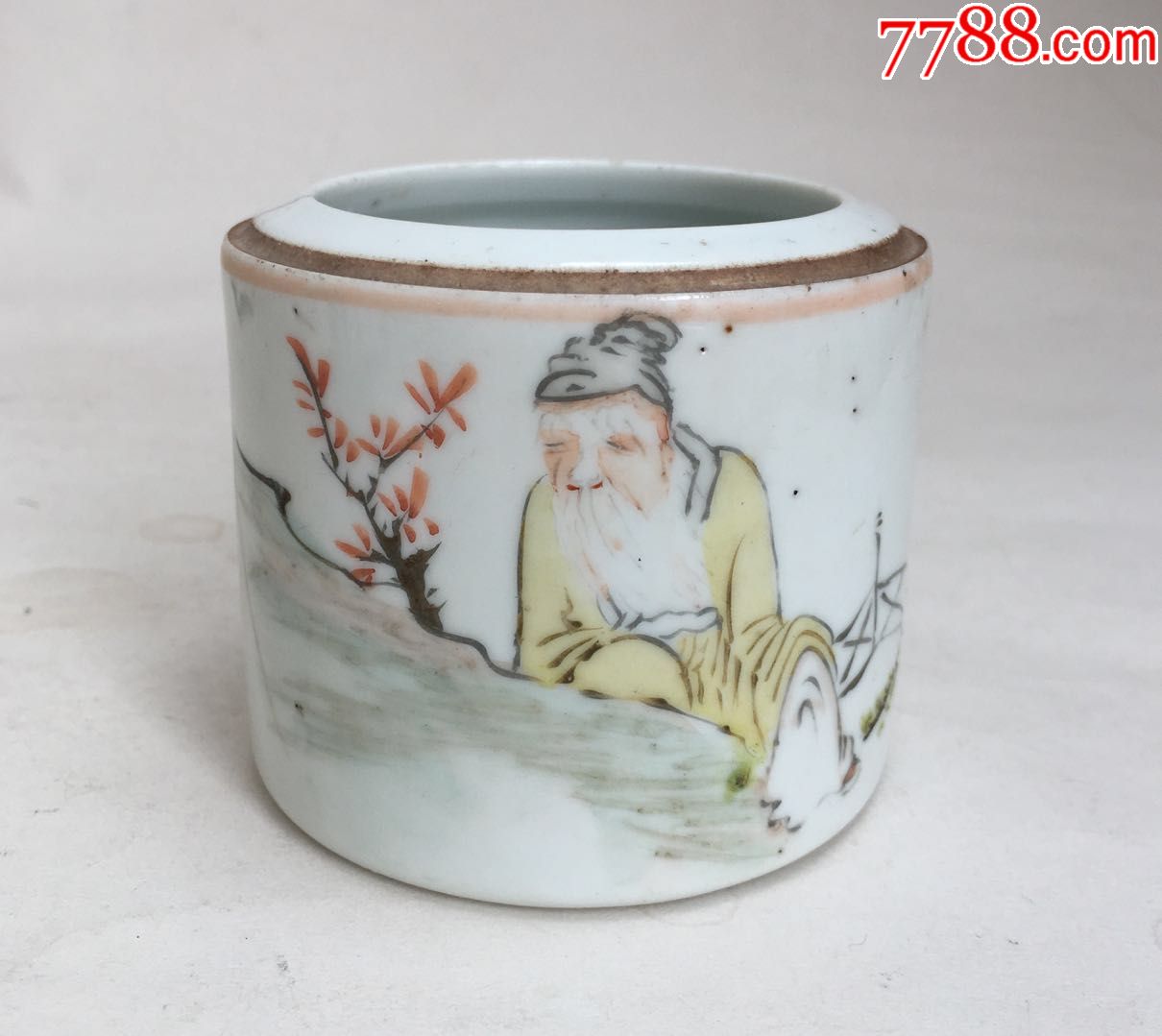 浅降彩名家小罐