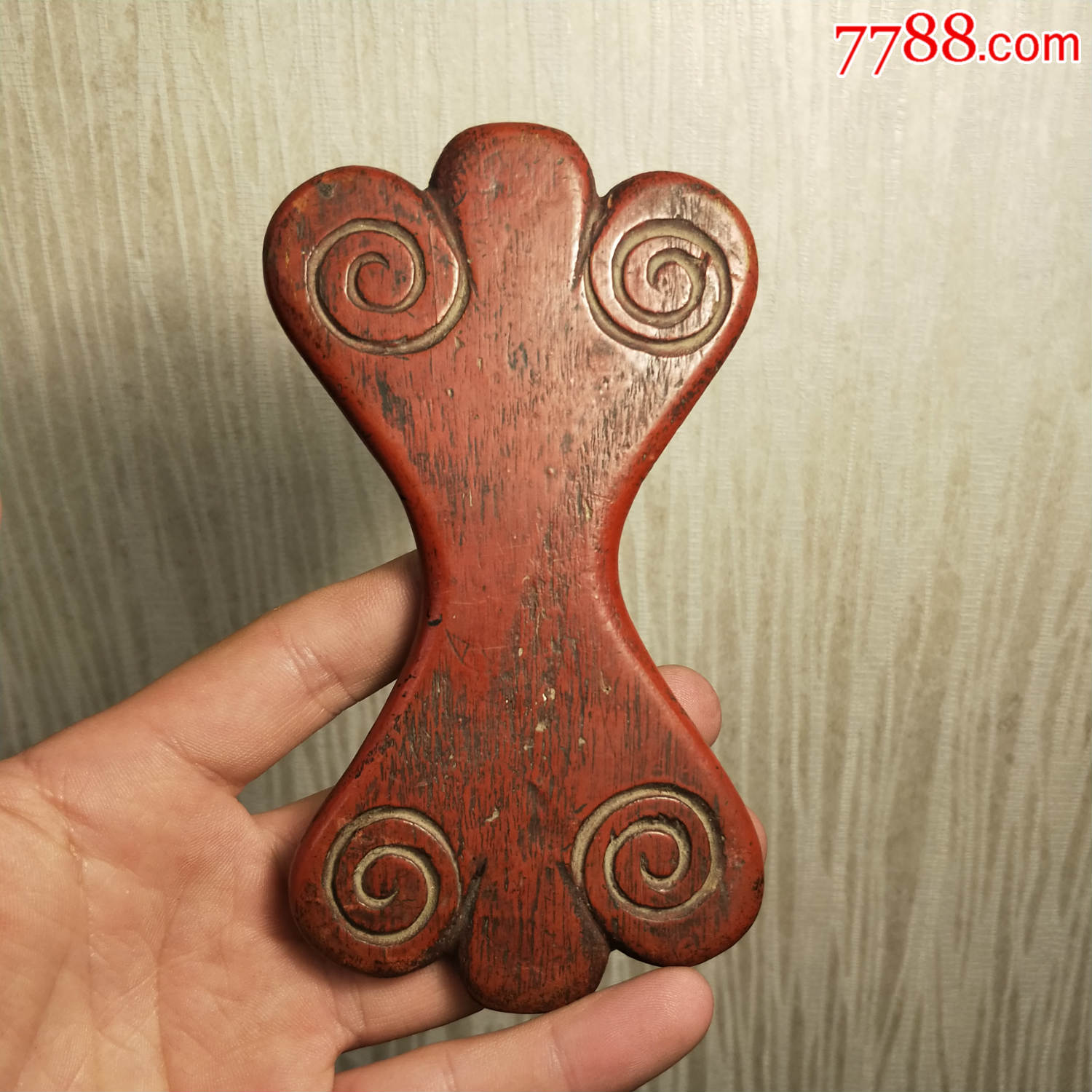 民国老线板女红缠线板民俗红妆杂项老货老物件