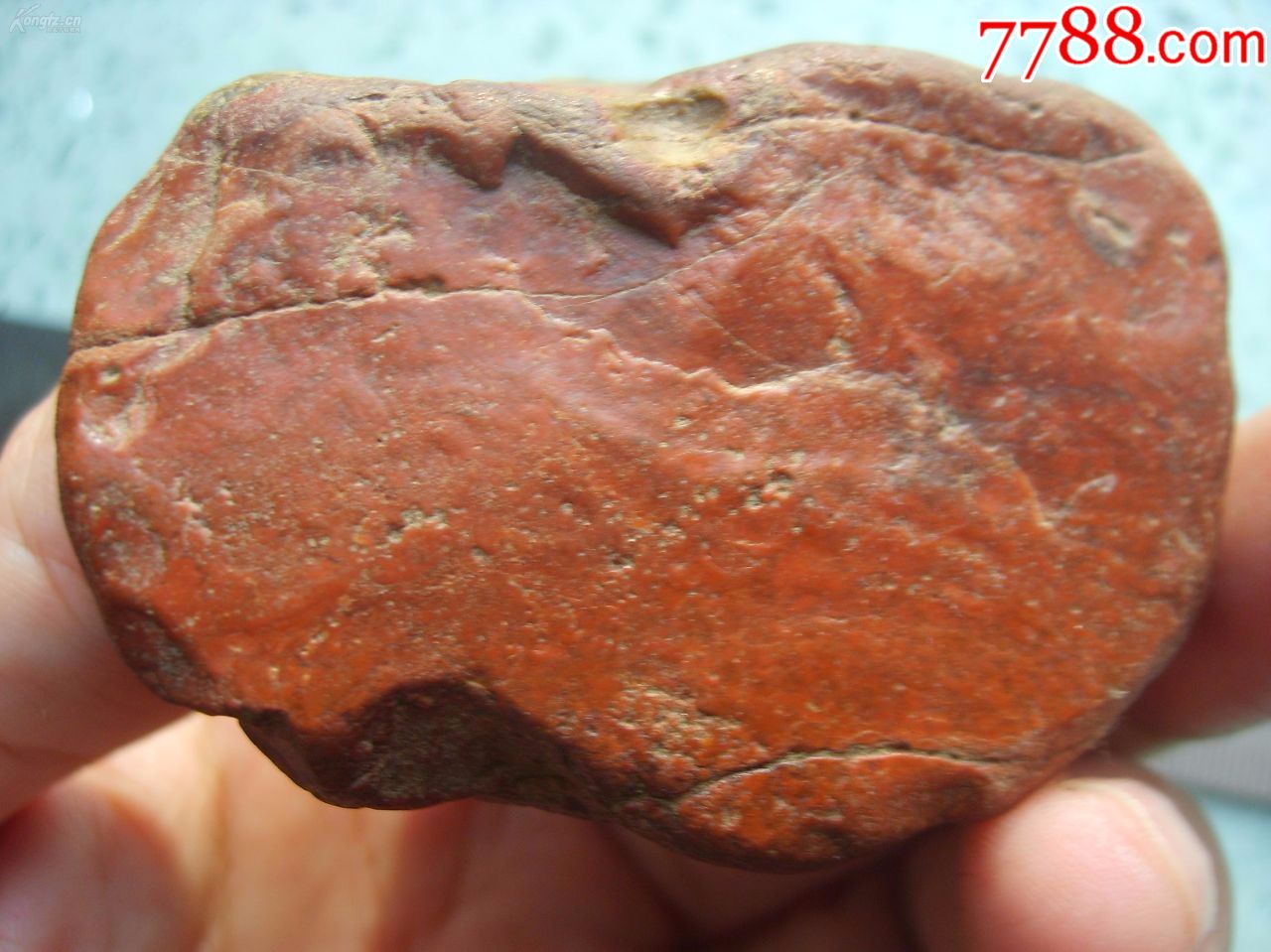 黑龙江水冲彩玉籽料奇石188克