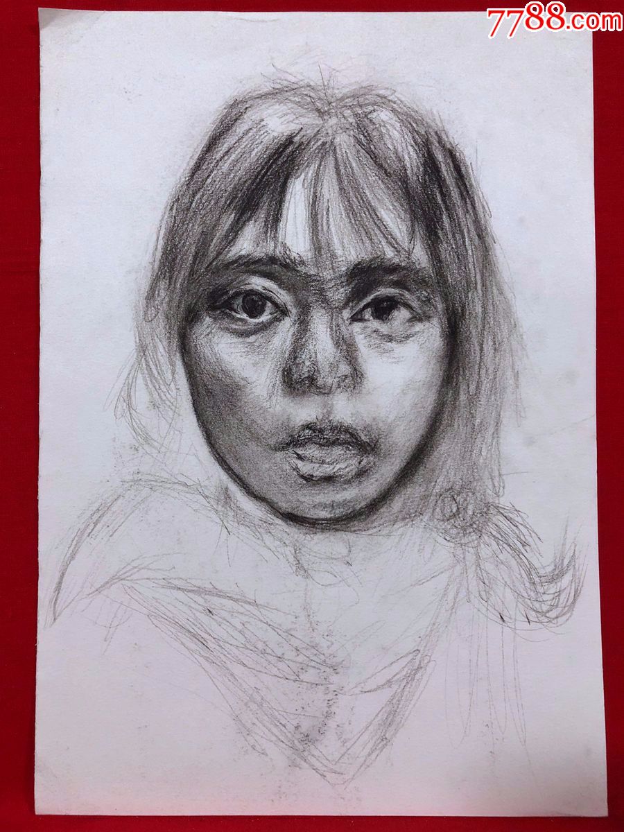 素描画,8开,103【成都故纸】_第1张_7788收藏__收藏热线