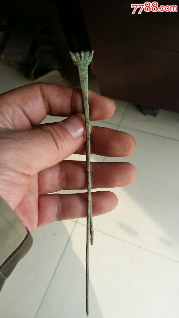 唐朝青铜簪子
