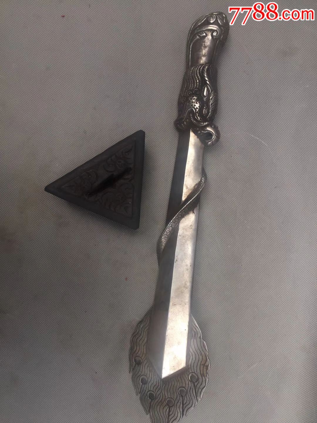 1藏密实修法器卍天铁文殊慧剑法器_ 其它佛/道藏