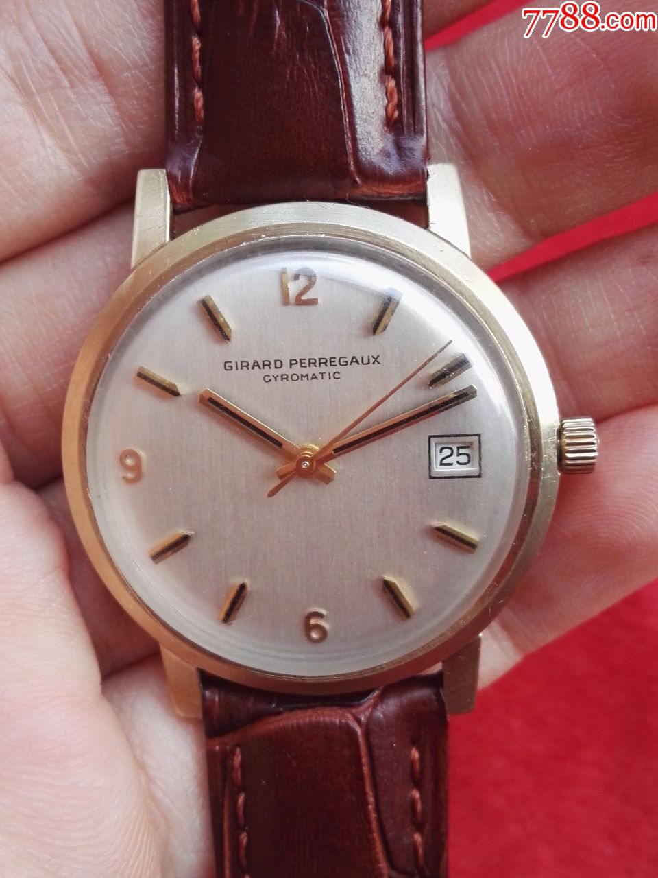 机械表男#瑞士名表芝柏男表二手表日历表中古表包金表