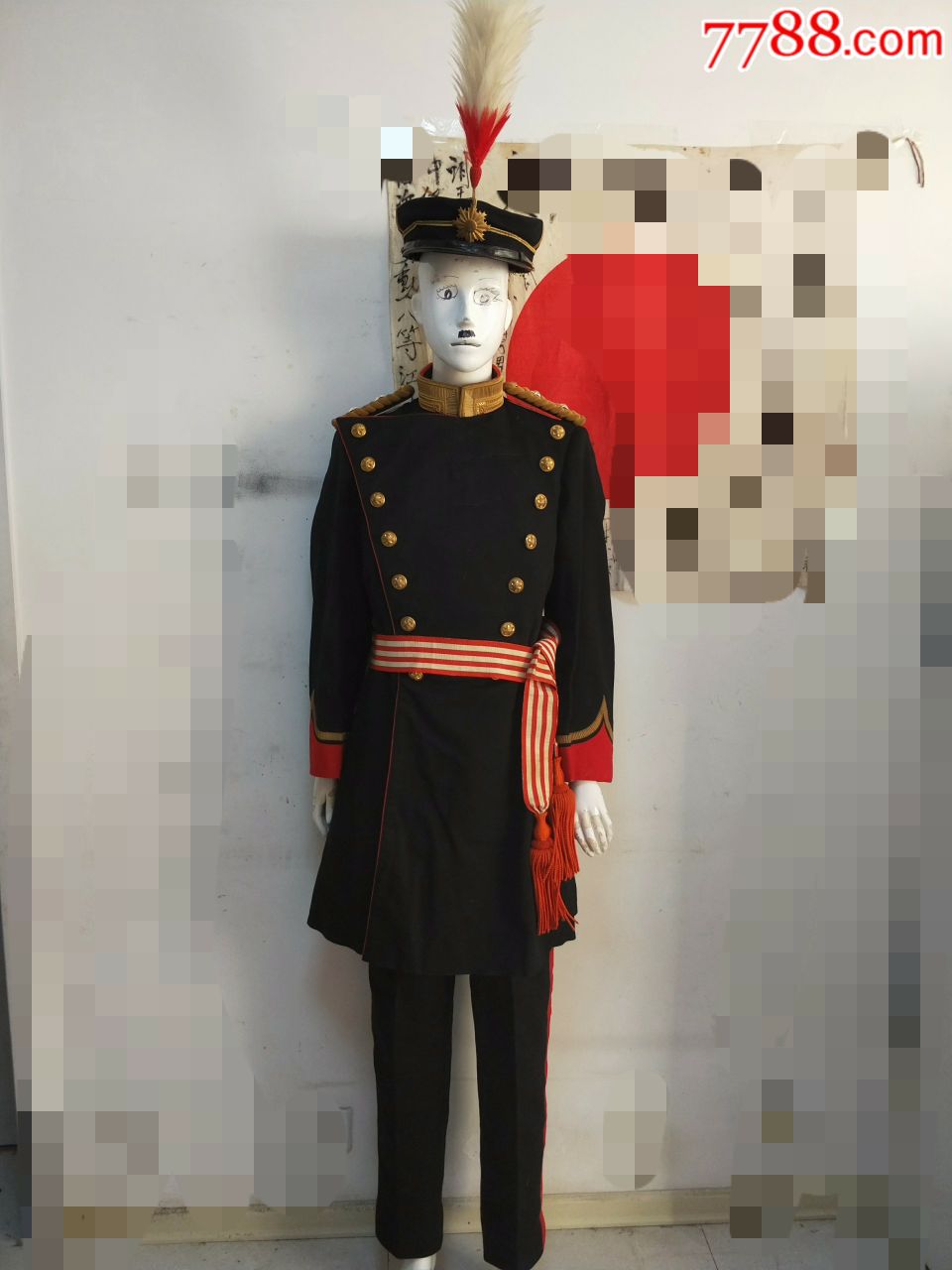 日本陆军礼服图片