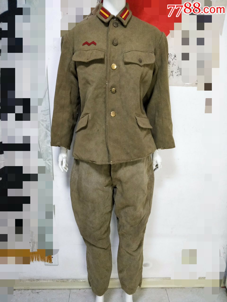 日本九八式军装图片