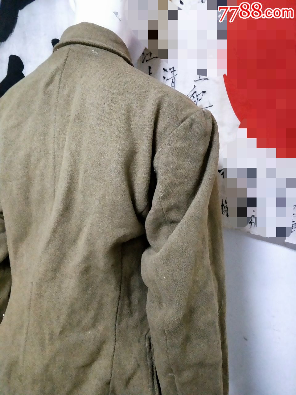 二战日本日军98式军服上衣马裤原品