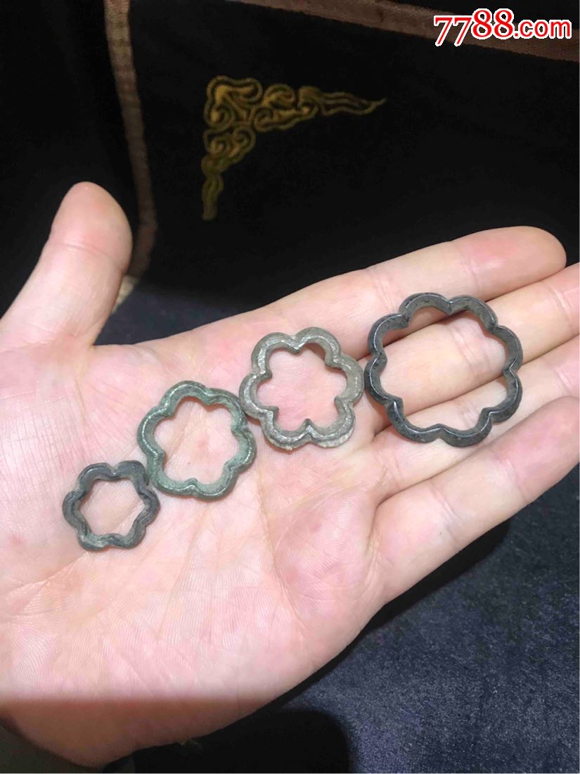 辽金巾环梅花环