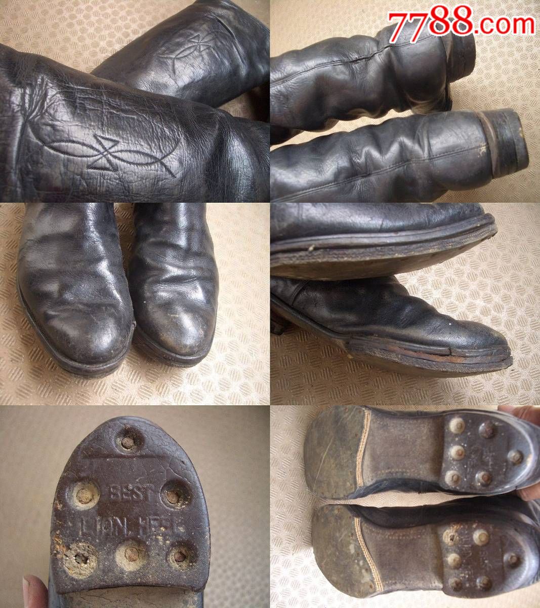 明治期二战日本军马靴