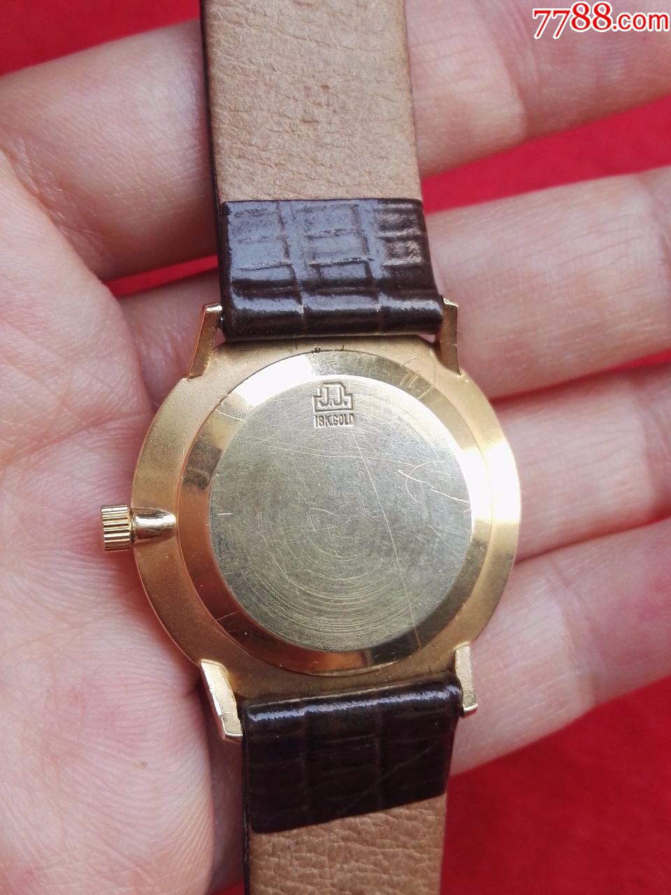 二手男表古董表佳士杰根生18k实金手动机械表_手表/腕表_雅特画廊