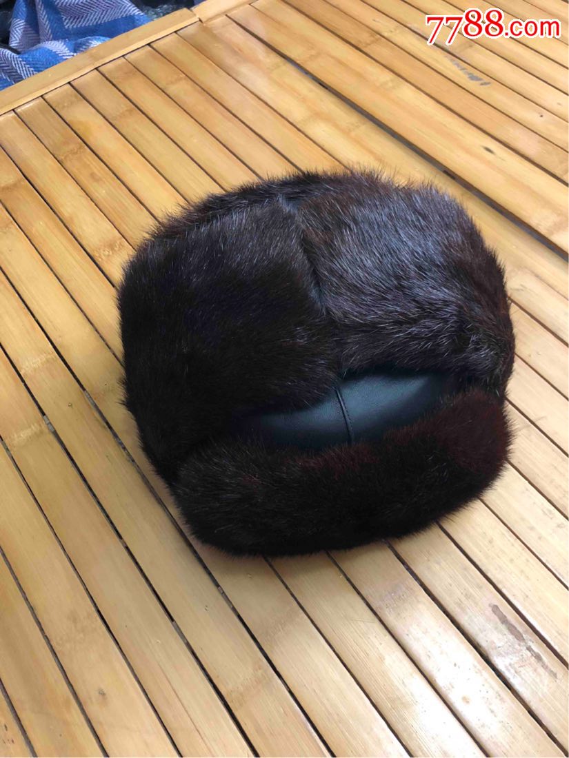 全新老式旱獭皮帽子