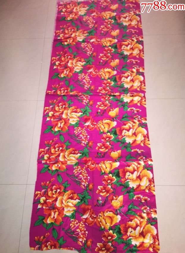 70年代全新大被面_床单/被套_谷浪屿怀旧收藏会馆【7788收藏__收藏