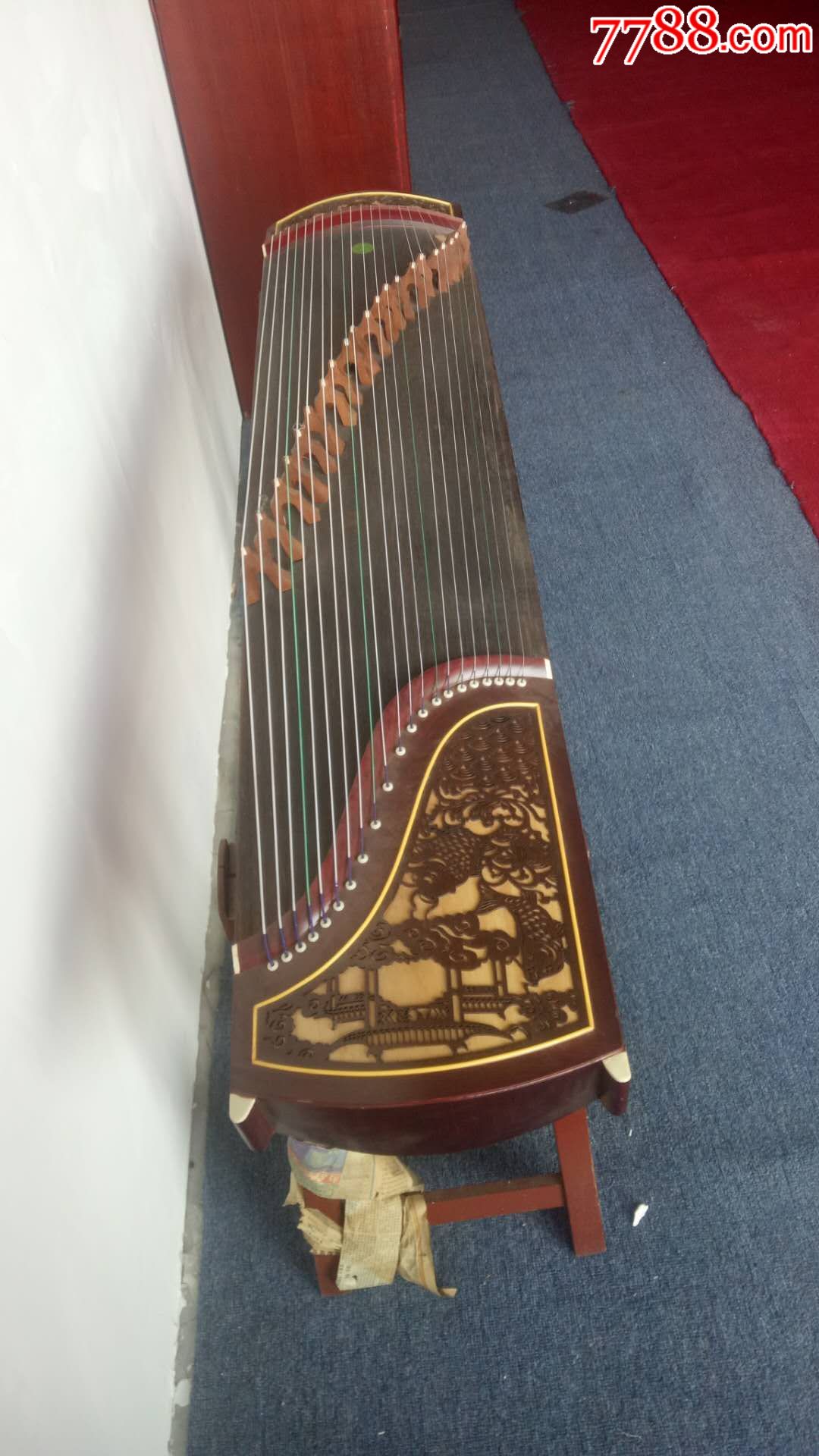 古筝,完整无缺!尺寸长度160宽度35