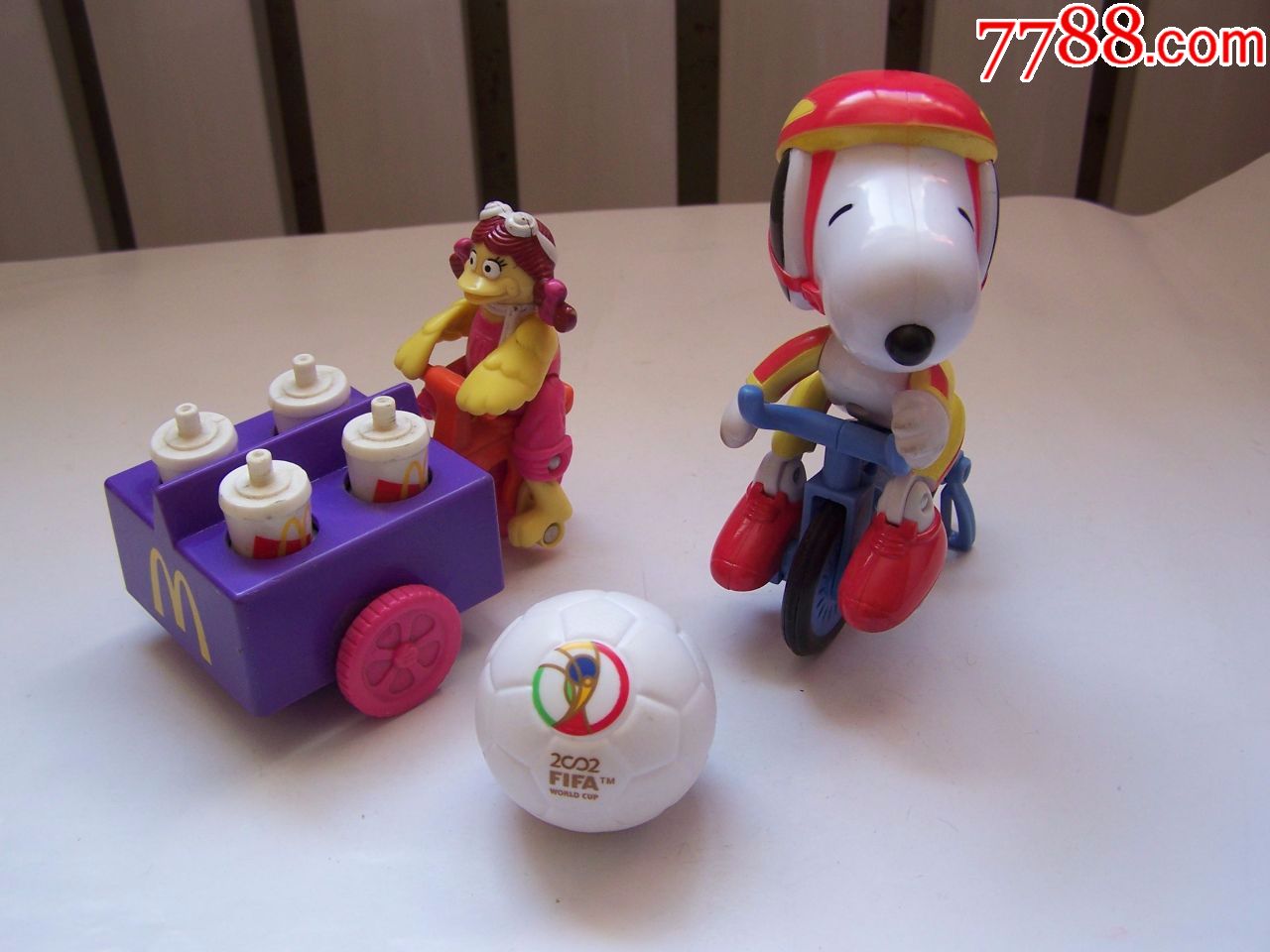 2001,2002年,麦当劳,限量玩具,三种合售,完好,点图可放大