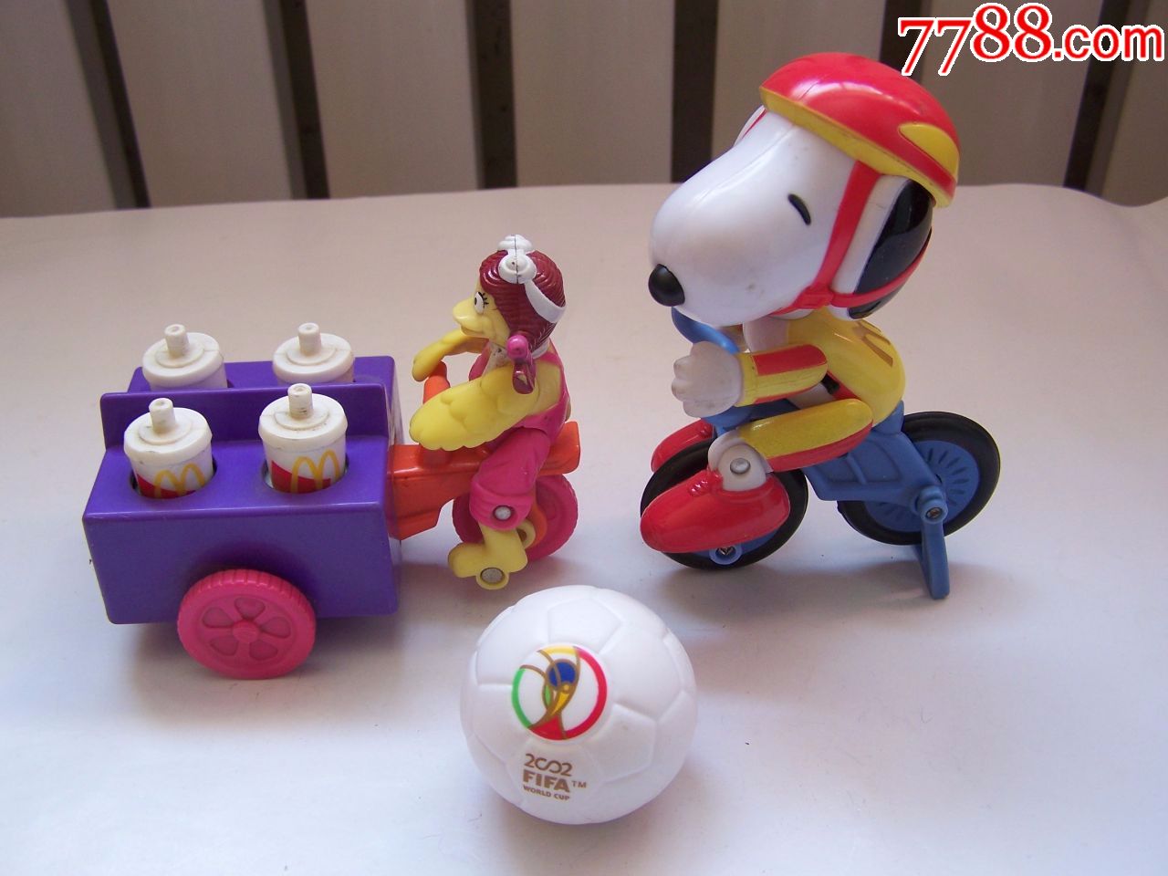 2001,2002年,麦当劳,限量玩具,三种合售,完好,点图可放大