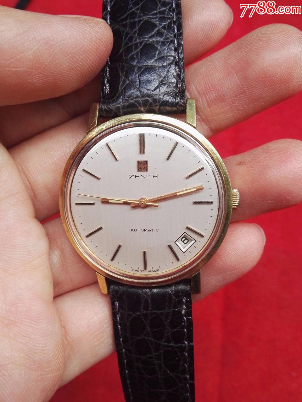 男款表#真力时男表自动机械表二手手表古董表