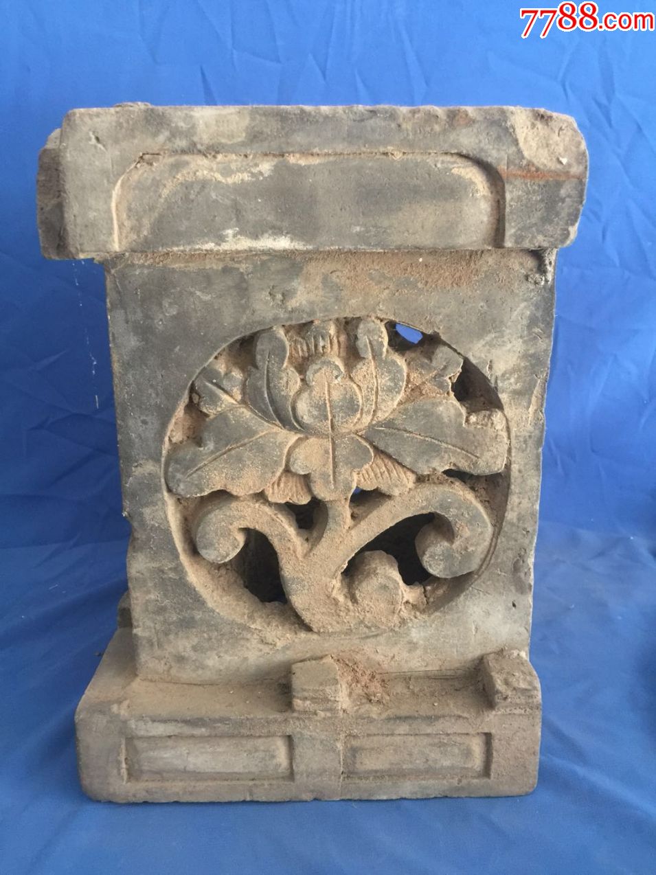 清代雕刻精美砖雕建筑构件_古砖/画像砖_鉴别图片_收藏价格_7788陶器