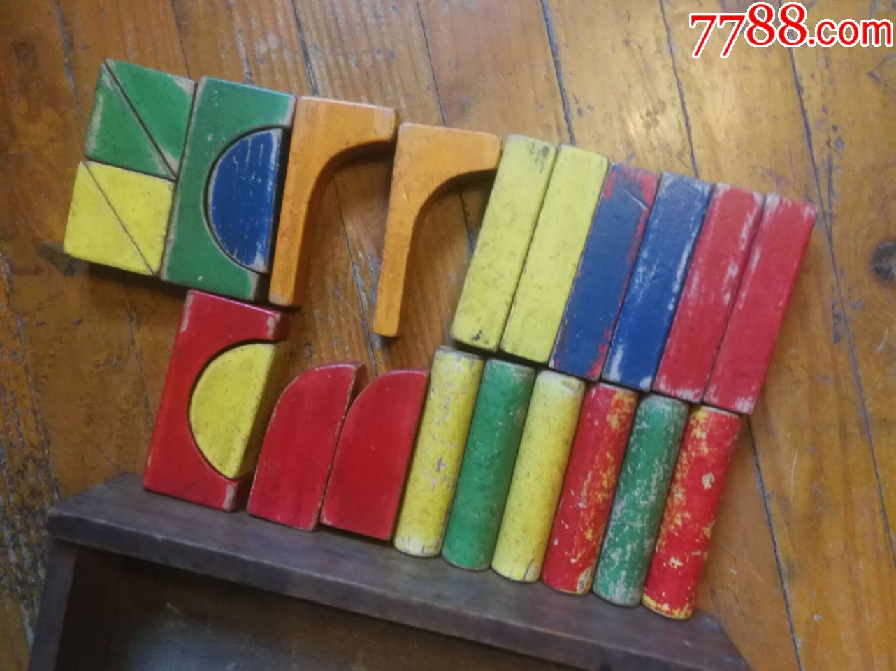 民国老火车积木