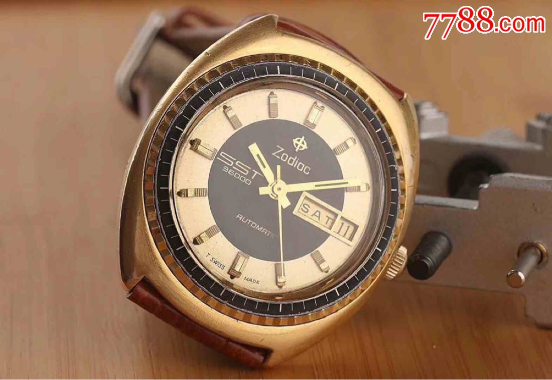 瑞士名表苏地亚古董表高级sst急速之王按跳日历宇宙之眼阴阳面-手表