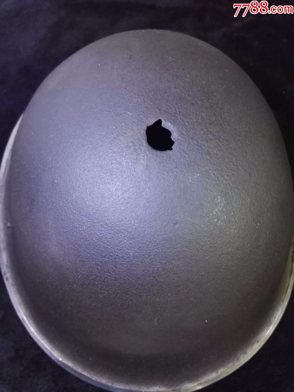 红色文物收藏抗战时期国军遗留制式英式马克头盔mk3保真原品