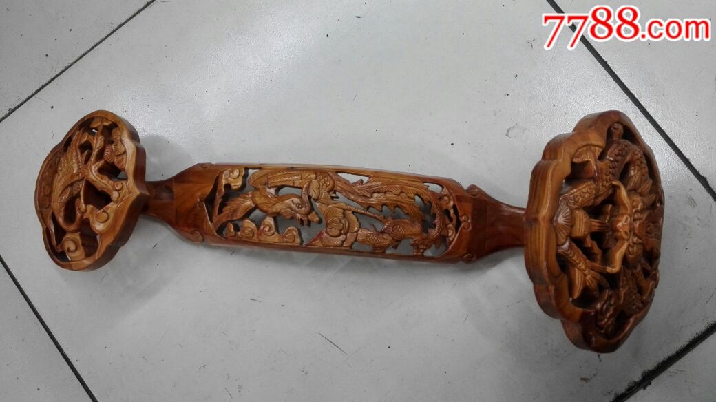 木雕如意摆件-价格:160元-se58672756-木雕摆件-零售-7788收藏__收藏热线
