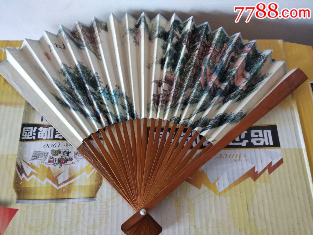 纸扇子-价格:80元-se58687160-折扇/纸扇-零售-7788收藏__收藏热线