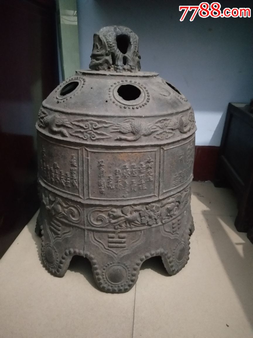 特大铁钟_其他铁器/钢器_山东莱芜丰宝斋【7788收藏__中国收藏热线】