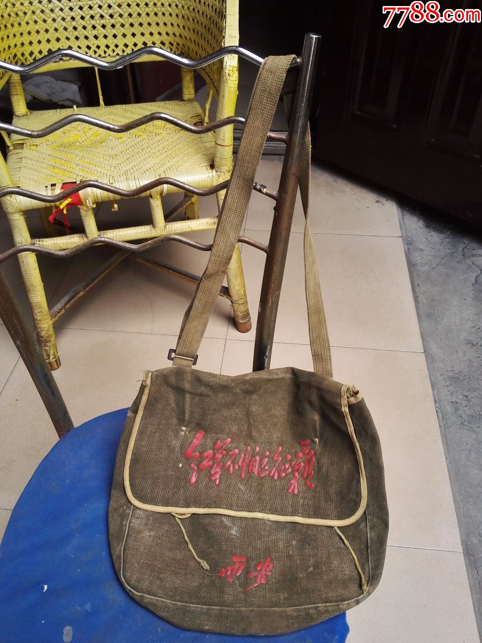 文*"红军不怕远征难"挎包-价格:118元-se58772838-男包-零售-7788人民