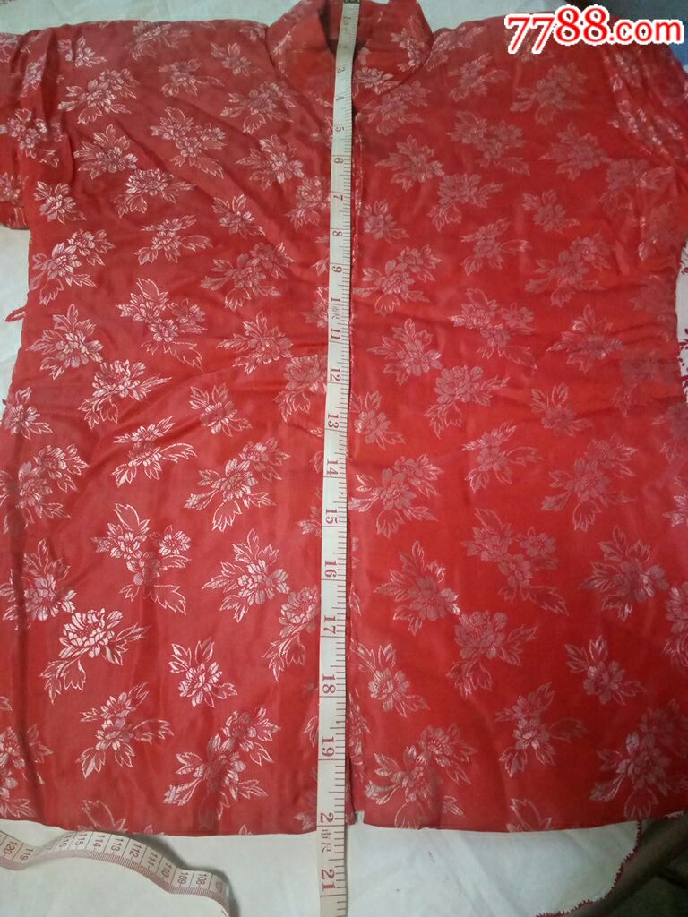 老式缎子便服棉袄