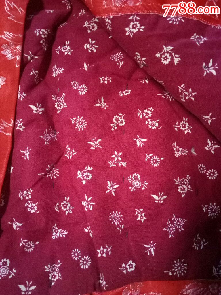 老式缎子便服棉袄