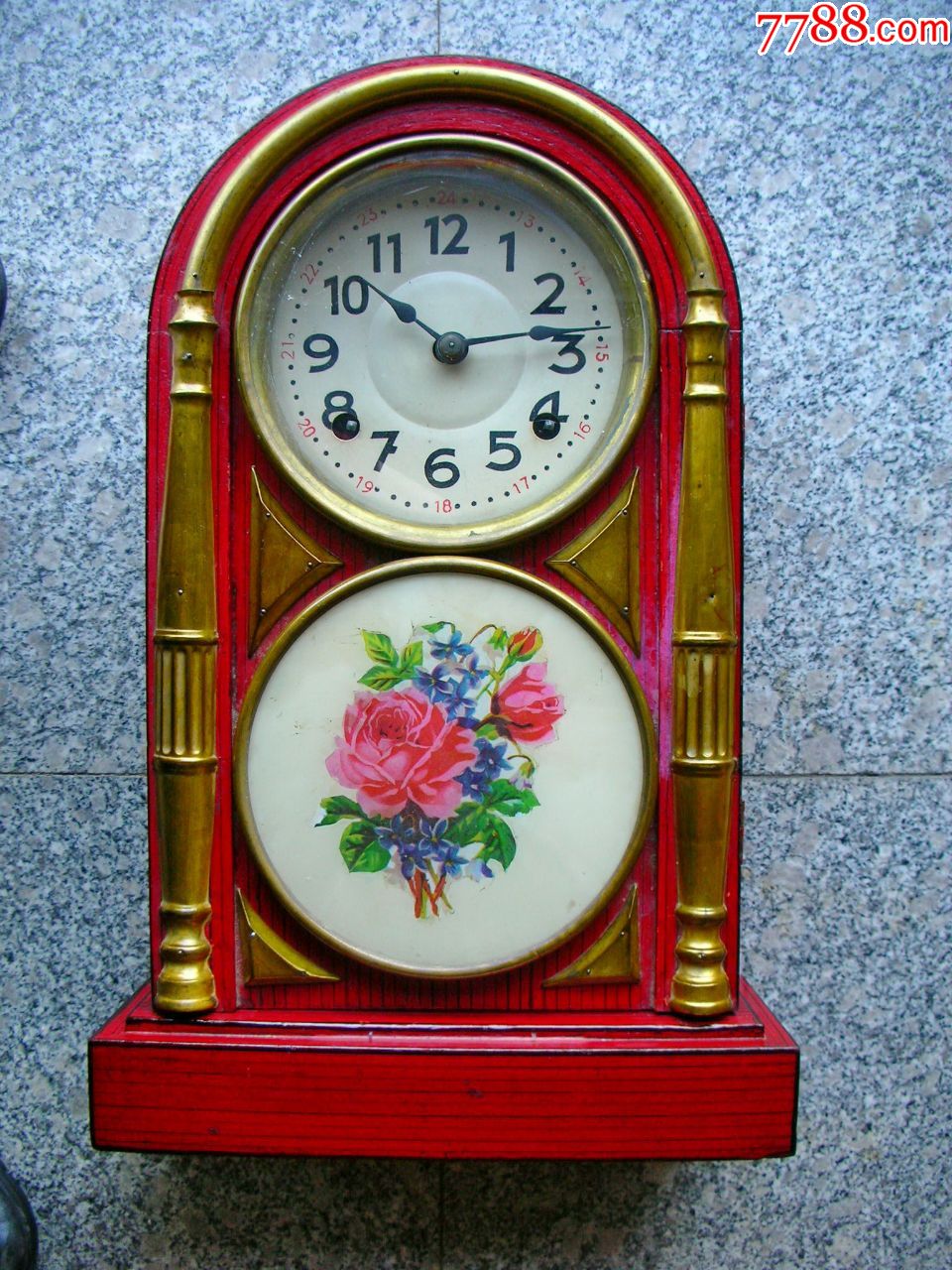 民国象球牌座钟