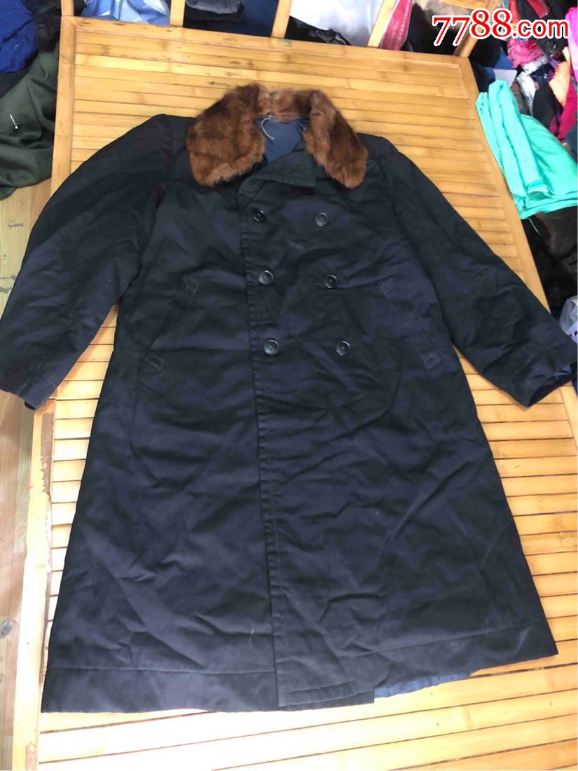 民国麦穗羊皮大衣