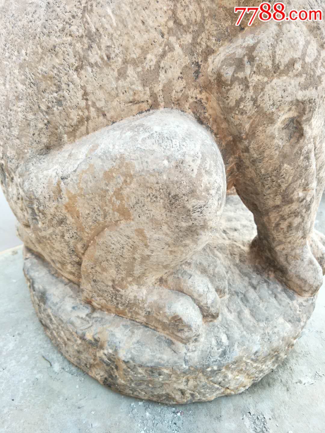 清代青石朝天吼镇宅之宝样子霸气