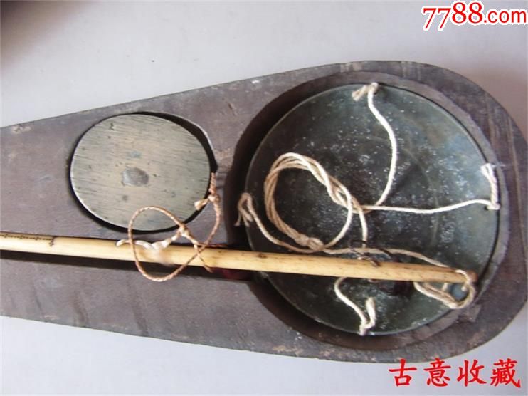 民国骨制杆老称戥子称贵重金银药材的工具包老